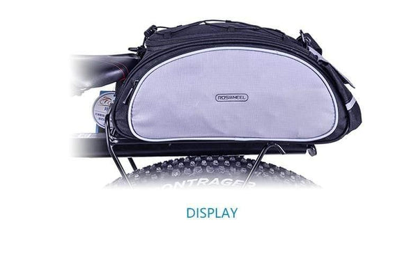 Planet Gates Mountain Road Bike Bicycle Cycling Rear Seat Rack Trunk Bag Pack Pannier Carrier Shoulder Bag Handbag 13L