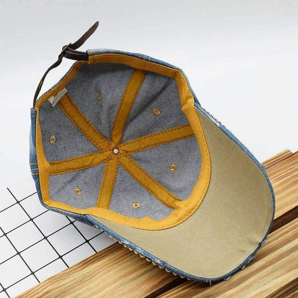 Planet Gates Mouth LOVE Rhinestone Denim Baseball Cap Good Quality Skull Outdoor Sports Snapback Hats For Men Women 2018 Wholesale Brand