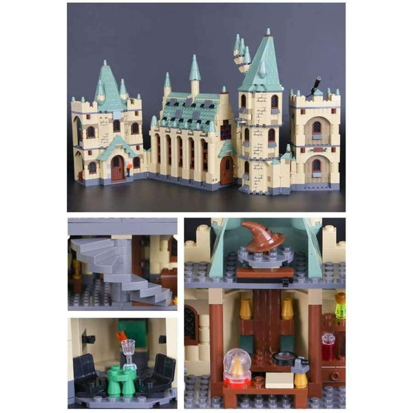 Planet Gates Movie Series The Hogwarts Castle Set 1340pcs Building Blocks Bricks Compatible 4842 Educational Toys Model As Gift