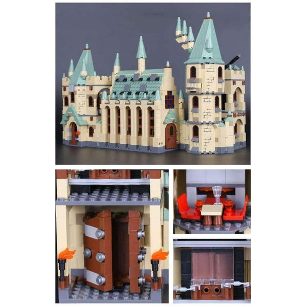 Planet Gates Movie Series The Hogwarts Castle Set 1340pcs Building Blocks Bricks Compatible 4842 Educational Toys Model As Gift