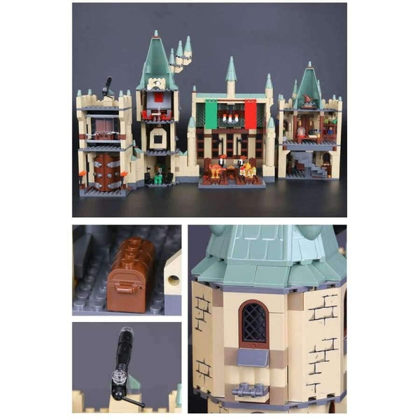 Planet Gates Movie Series The Hogwarts Castle Set 1340pcs Building Blocks Bricks Compatible 4842 Educational Toys Model As Gift