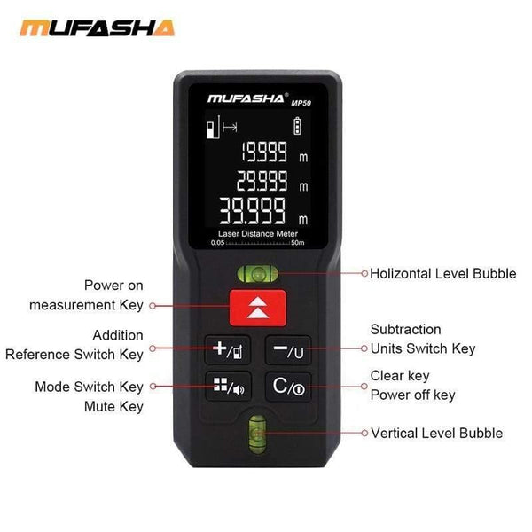MP Series 50M 70M 100M Laser Rangefinder Laser Rangefinder Distance Meter Laser Digital Electronic Tape Measures