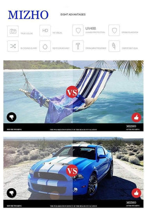 Planet Gates MPTYJ049 BLACK / PHOTO COLOR Brand Designer Driving Polarized Sunglasses Men Rectangle Metal Sun Glasses Eyewear Accessories