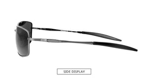 Planet Gates MPTYJ049 BLACK / PHOTO COLOR Brand Designer Driving Polarized Sunglasses Men Rectangle Metal Sun Glasses Eyewear Accessories