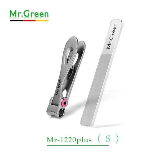 Planet Gates MR-1220plus Nail clippers  Trimmer Stainless Steel Nail tools manicure Thick Nails  cutter  scissors with glass nail file