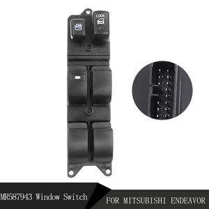 Planet Gates MR587943 WSMT010 Left Driver Side Power Window Switch For Mitsubishi Montero Endeavor Lancer Evolution Sedan 4-Door 2004-2006