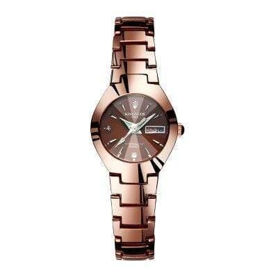 Planet Gates Ms Rose-Gold Couples Watches Quartz Calendar Waterproof Watch For Women Men Fashion Lover Wrist watch Relogio Feminino Masculino