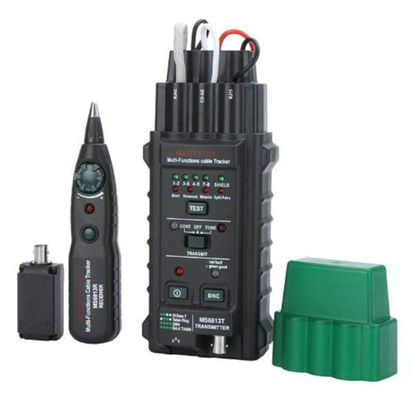 MS6813 Handheld Network Cable Telephone Line Tester Detector Tracker BNC RJ45 RJ11 Cat5 Cat6 LAN Cable Tester