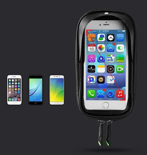 Planet Gates MTB Bicycle Bike Bag 6" Touchscreen Frame Reflective Bag Cycling Top Waterproof Tube Bag Phone Case Bike Accessories