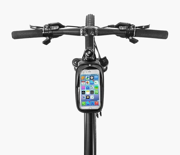 Planet Gates MTB Bicycle Bike Bag 6" Touchscreen Frame Reflective Bag Cycling Top Waterproof Tube Bag Phone Case Bike Accessories