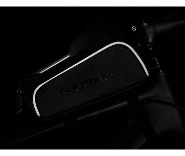 Planet Gates MTB Bicycle Bike Bag 6" Touchscreen Frame Reflective Bag Cycling Top Waterproof Tube Bag Phone Case Bike Accessories