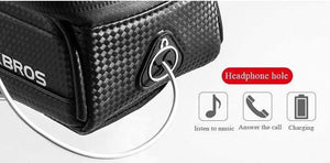 Planet Gates MTB Bicycle Bike Bag 6" Touchscreen Frame Reflective Bag Cycling Top Waterproof Tube Bag Phone Case Bike Accessories
