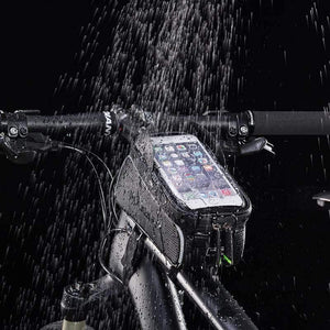Planet Gates MTB Road Bike Bicycle Bags Waterproof Touch Screen Cycling Top Front Tube Frame Bags 6.0 Phone Case Bike Accessories