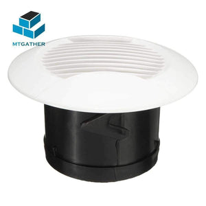 Planet Gates MTGATHER ABS Air Vent Grille Metal Ventilation Cover Wall Grilles Duct Louvre Wall Ventilation Outlet Exhaust Grille Round 100mm