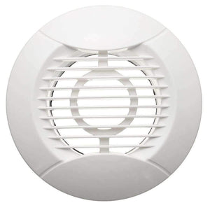 Planet Gates MTGATHER ABS Air Vent Grille Metal Ventilation Cover Wall Grilles Duct Louvre Wall Ventilation Outlet Exhaust Grille Round 100mm