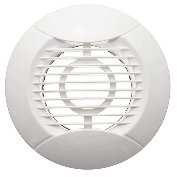 Planet Gates MTGATHER ABS Air Vent Grille Metal Ventilation Cover Wall Grilles Duct Louvre Wall Ventilation Outlet Exhaust Grille Round 100mm