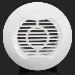 Planet Gates MTGATHER ABS Air Vent Grille Metal Ventilation Cover Wall Grilles Duct Louvre Wall Ventilation Outlet Exhaust Grille Round 100mm