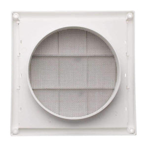 Planet Gates MTGATHER Air Vent Grille Ventilation Cover Plastic White Wall Grilles Duct 200x200x40mm Heating Cooling & Vents Vents