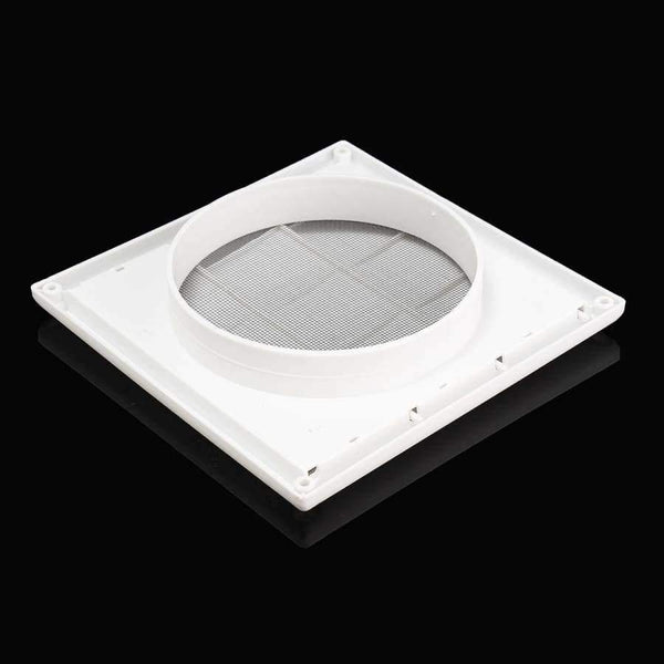 Planet Gates MTGATHER Air Vent Grille Ventilation Cover Plastic White Wall Grilles Duct 200x200x40mm Heating Cooling & Vents Vents