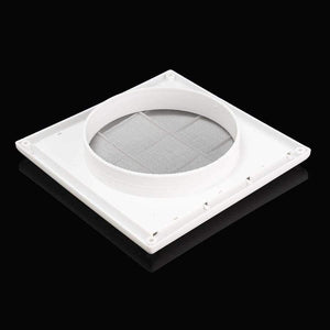 Planet Gates MTGATHER Air Vent Grille Ventilation Cover Plastic White Wall Grilles Duct 200x200x40mm Heating Cooling & Vents Vents