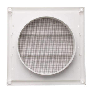 Planet Gates MTGATHER Air Vent Grille Ventilation Cover Plastic White Wall Grilles Duct 200x200x40mm Heating Cooling & Vents Vents