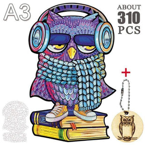 Planet Gates MTY-01-A3 Dinosaur Wooden Jigsaw Puzzle Toy Wooden Puzzles For Adults Kids Christmas Gifts Educational Games Toys Butterfly Wooden Puzzle