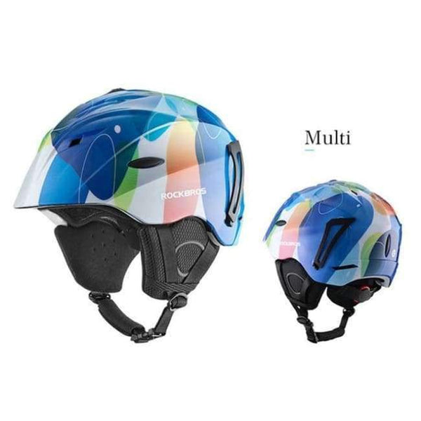 Planet Gates Mulit / 55-58CM Ski Helmet Integrally-molded Skiing Helmets Safety Protect Adult Kids Thermal Ultralight Snowboard Skateboard Helmets