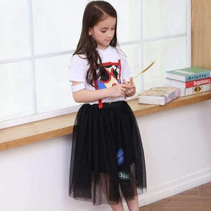 Planet Gates Multi / 6 Fashion Girls Outfit Summer Girls Clothing Set Skirts and Tops Little Girl Teenage Girl Clothing age 6 8 10 12 14 15 years