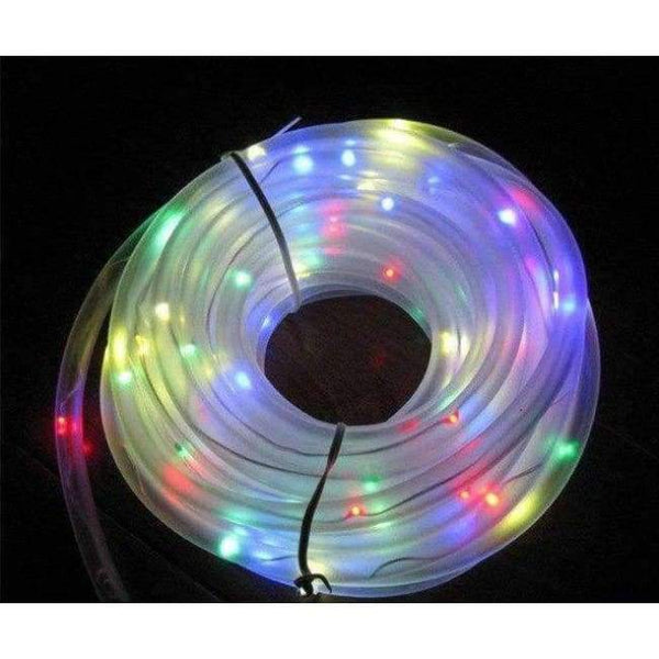 Planet Gates Multi Color / 12M 100LEDs 12M 100LEDs 7M 50 LED Solar Rope Tube String Lights Outdoor Garden Christmas Garland Led Globe Led Strip Fairy Light  Waterproof