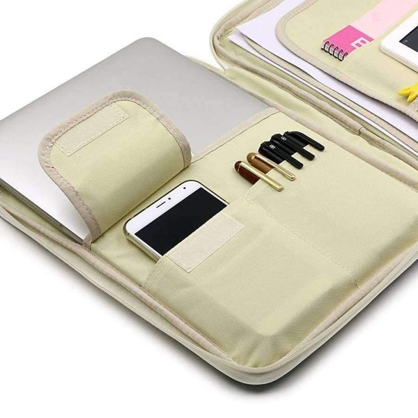 Planet Gates Multi Function A4 File Bag Portable Zipper Desk Accessories Office Supplies Organizador Escritorio Desk Organizer