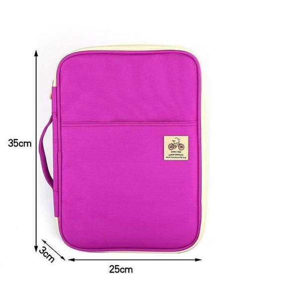 Planet Gates Multi Function A4 File Bag Portable Zipper Desk Accessories Office Supplies Organizador Escritorio Desk Organizer
