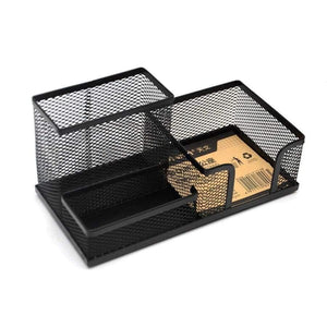 Planet Gates Multi-functional Mesh Desktop Storage Caddy Pen Holder Stand Stationery Container for Office School Supplies