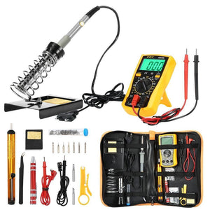 Planet Gates Multi-functional Mobile Phone Repair Tools Soldering Iron Kit Adjustable Temperature Welding Tool Advanced Digital Multimeter
