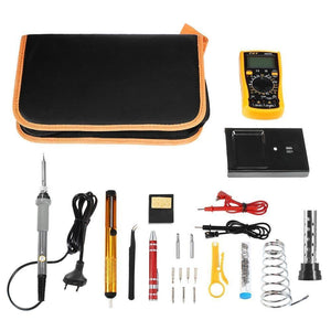 Planet Gates Multi-functional Mobile Phone Repair Tools Soldering Iron Kit Adjustable Temperature Welding Tool Advanced Digital Multimeter