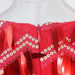 Planet Gates Multi / L Evening Party Sexy V Neck Mini Dress Women 2018 Crystal Outfits Dresses Summer Long Sleeve Zipper Sequin Dress Vestidos