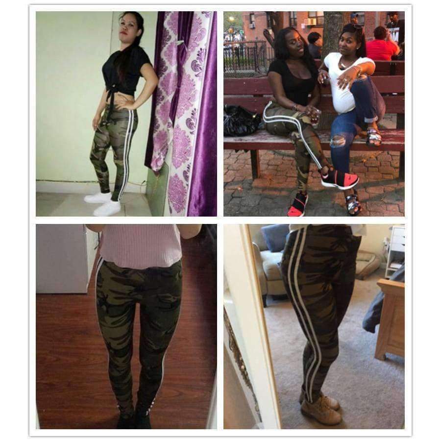 Planet Gates Multi / S Fitness Leggings 2018 Women Striped Side Workout Legging Top Quality Fashion New Casual Skinny High Waist Leggings