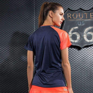 Planet Gates Multi / S IBreathable Tennis Tshirt Women's Badminton Competition T-Shirts Table Tennis jersey Quick Dry Training Sports Tops tee