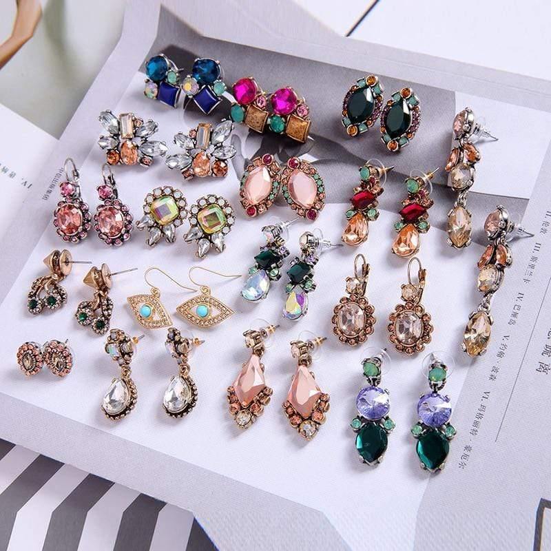 Planet Gates Multi Style Small Antique Drop Earrings For Woemn Summer Wholesale Jewelry