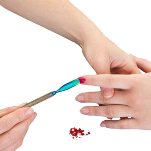 Planet Gates Multi-Type Rainbow Stainless Steel Nail Art Tools Cuticle Pusher Dead Skin Fork Gel Remover Nipper Tweezer Pedicure Manicure Set
