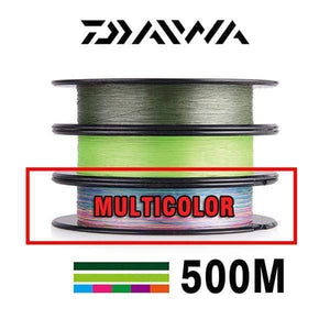 Planet Gates Multicolor / 30LB-13KG-0.2MM / Mainline 500M PE 8 Braided Fishing Line for Sea Fishing 8 Strands 30lb 40lb 60lb 80lb Super Strong Japanese Multifilament line
