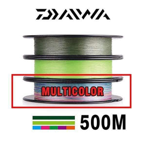 Planet Gates Multicolor / 30LB-13KG-0.2MM / Mainline 8 Braided Fishing Line - Length:500m/550yds, 30-80lb, Diameter:0.2mm-0.35mm Japan PE braided line J-Braid Line SEA FISHING