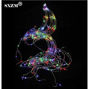 Planet Gates Multicolor SXZM 12V 20X2Meter 400leds Led string Light Super Soft flexible strip DC 5.5X2.1mm outdoor decoration Xmas tree Garden Party