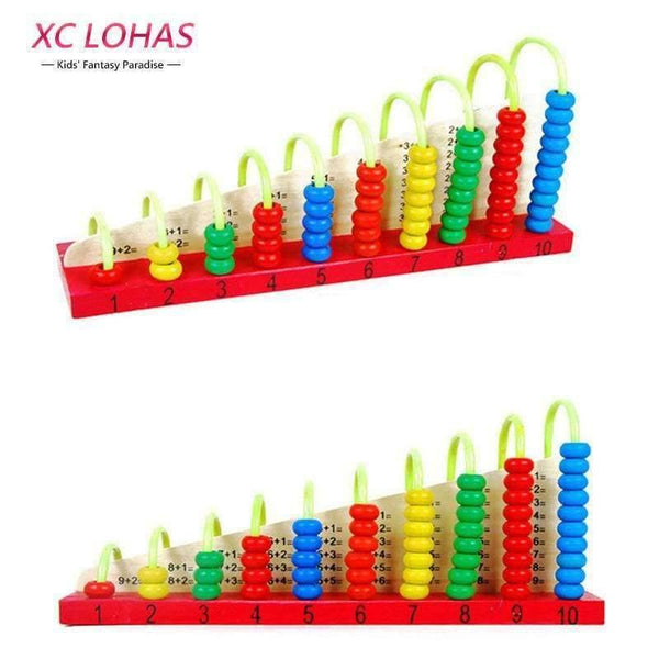 Planet Gates Multicolor Wooden Abacus Soroban Toys Children Counting Calculation Shelf Blocks Montessori Learning Educational Math Toys