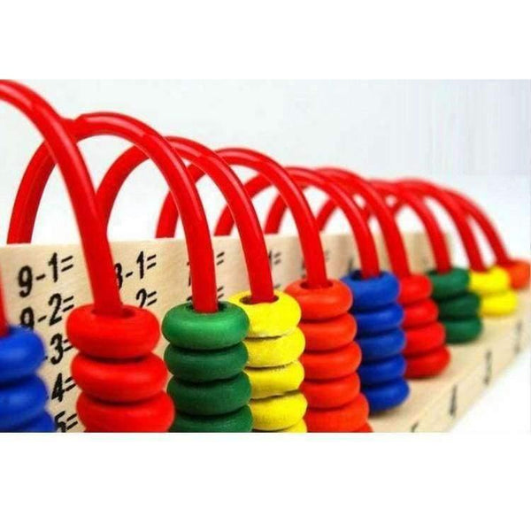 Planet Gates Multicolor Wooden Abacus Soroban Toys Children Counting Calculation Shelf Blocks Montessori Learning Educational Math Toys