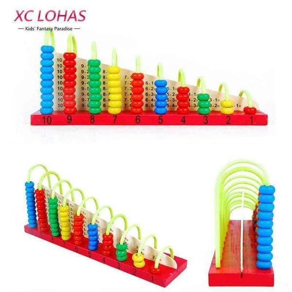 Planet Gates Multicolor Wooden Abacus Soroban Toys Children Counting Calculation Shelf Blocks Montessori Learning Educational Math Toys