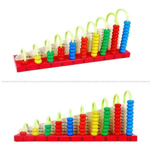Planet Gates Multicolor Wooden Abacus Soroban Toys Children Counting Calculation Shelf Blocks Montessori Learning Educational Math Toys