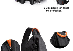 Planet Gates Multifunction Fashion Crossbody Bags Men USB Charging Chest Pack Short Trip Messengers Bag Water Repellent Shoulder Bag