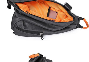 Planet Gates Multifunction Fashion Crossbody Bags Men USB Charging Chest Pack Short Trip Messengers Bag Water Repellent Shoulder Bag