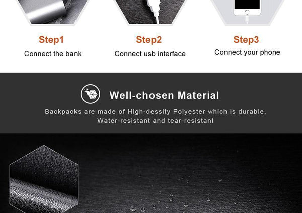 Planet Gates Multifunction Fashion Crossbody Bags Men USB Charging Chest Pack Short Trip Messengers Bag Water Repellent Shoulder Bag