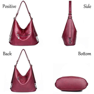 Multifunction Leather Luxury Handbags Women Bags Designer Bags Famous Brand Women Bags